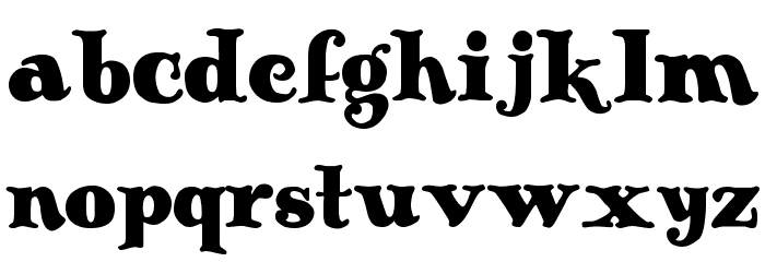 Antique No 14 Regular Font LOWERCASE