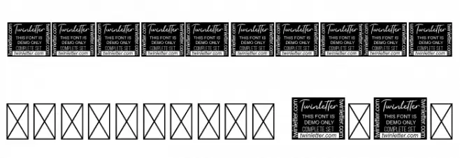 Antique Personal Use Font OTHER CHARS