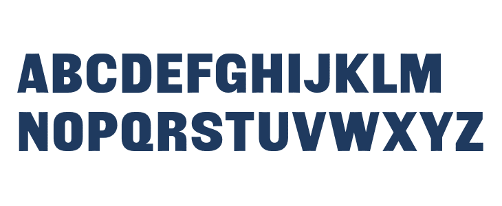 Antique Serie Regular Uppercase