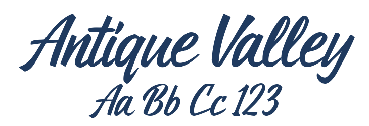 Antique Valley Font Preview
