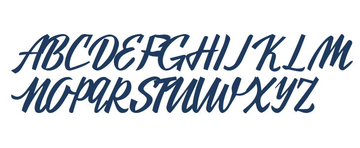 Antique Valley Uppercase