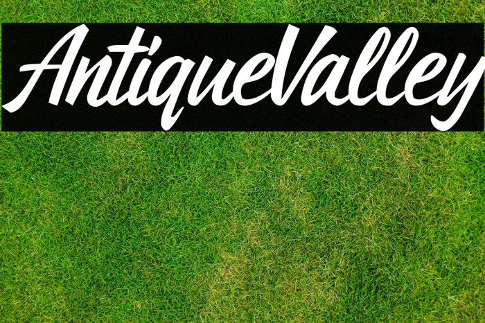 Antique Valley Example 1