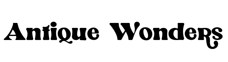 Antique Wonders  Free Fonts Download