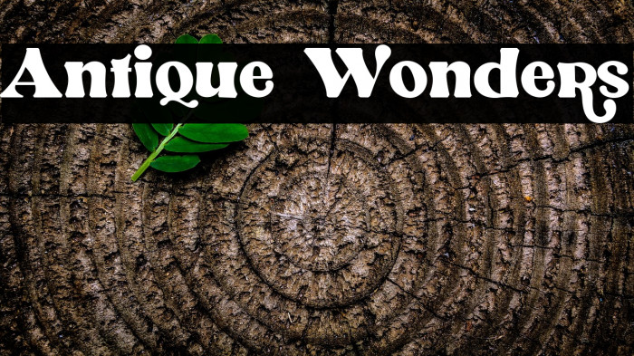 Antique Wonders Example 2