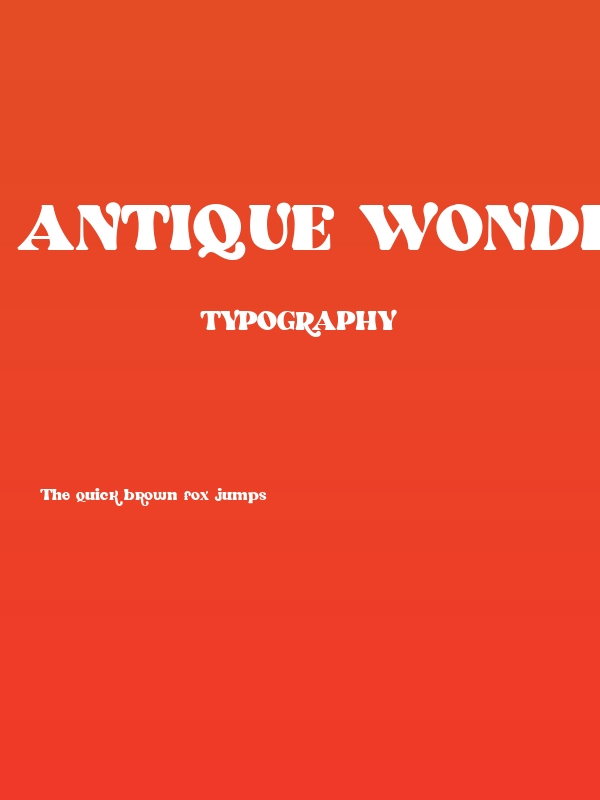 Antique Wonders Poster