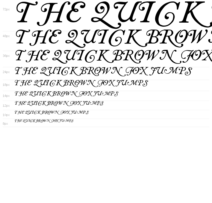 Antique roman swash Waterfall