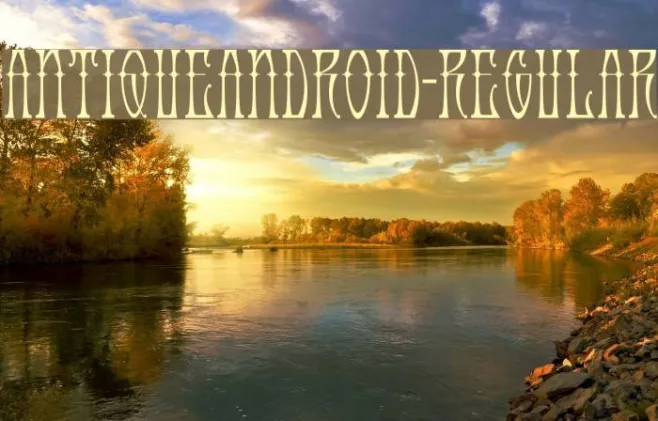 AntiqueAndroid-Regular Example 1
