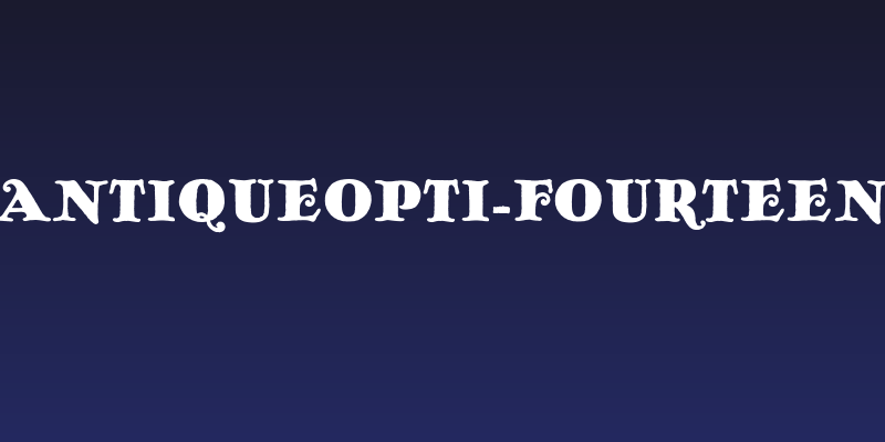 AntiqueOpti-Fourteen Social Header