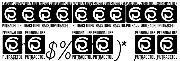 Antiqueline FreeVersion Font OTHER CHARS