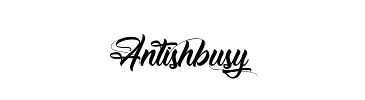 Antishbusy  Скачать бесплатные шрифты