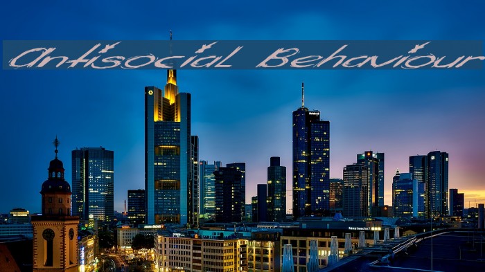 Antisocial Behaviour Example 2