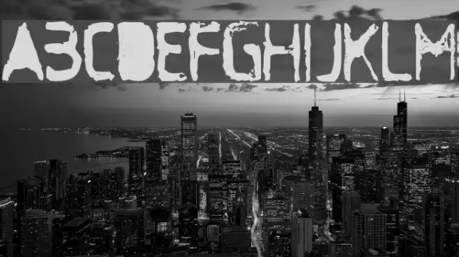 Antisocial Font examples