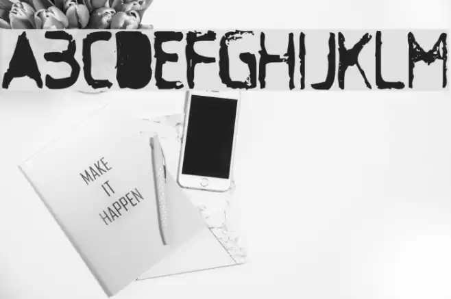 Antisocial Font examples