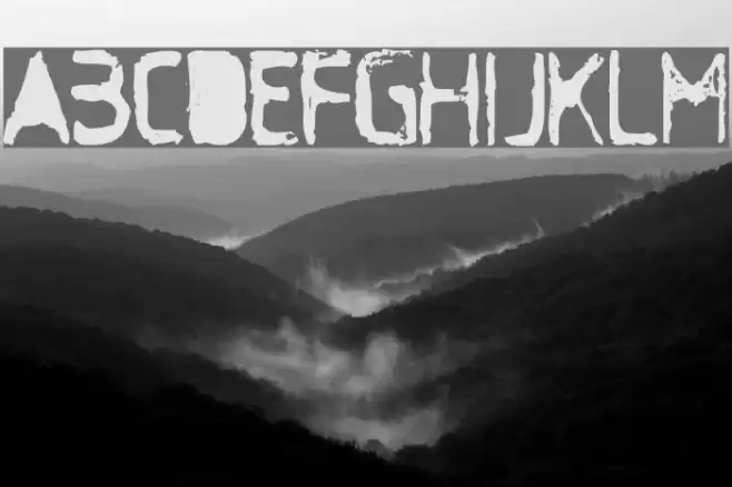 Antisocial Font examples