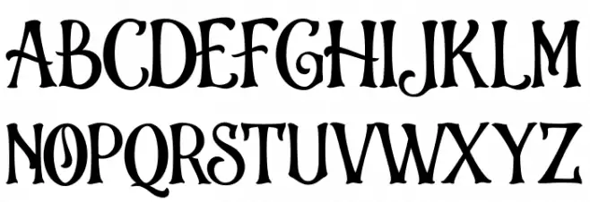 Antistar-Regular Font LOWERCASE