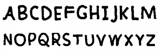 Antivirus Viruses Regular Schriftart Groß