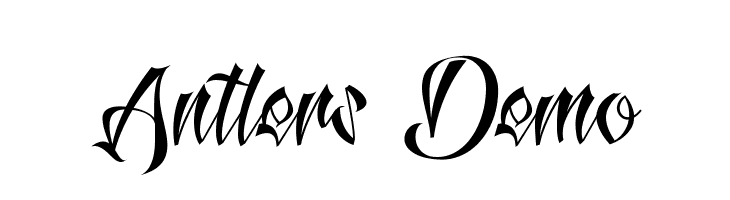 Antlers Demo Font
