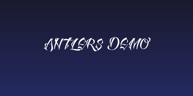 Antlers Demo Social Header