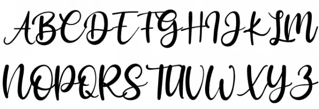 Antoinete 字体 大写