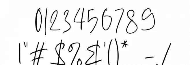 Antoinette Personal Use Only !! Font OTHER CHARS