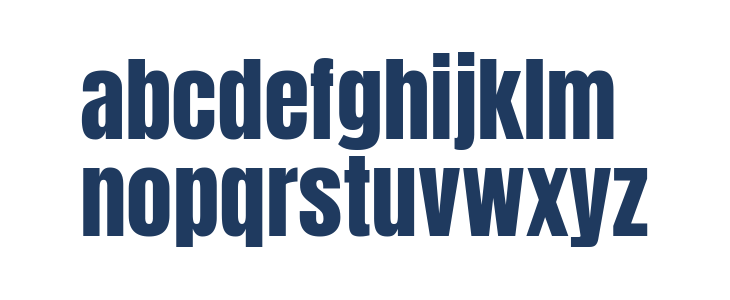 Anton SC Regular Lowercase