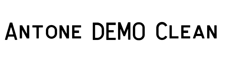 Antone DEMO Clean  Free Fonts Download