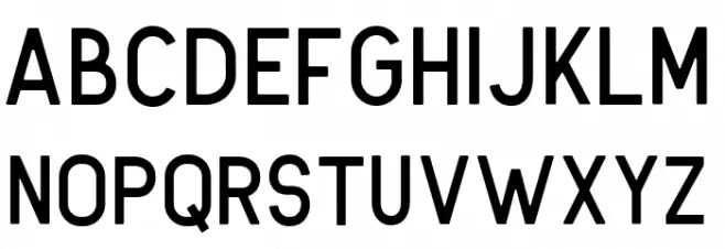 Antone DEMO Clean Font Litere mari