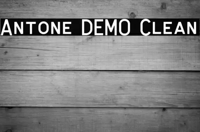 Antone DEMO Clean Font examples