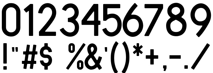 AntoneDEMO Font OTHER CHARS