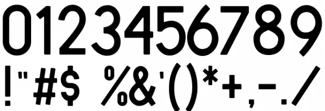 AntoneDEMO Font OTHER CHARS