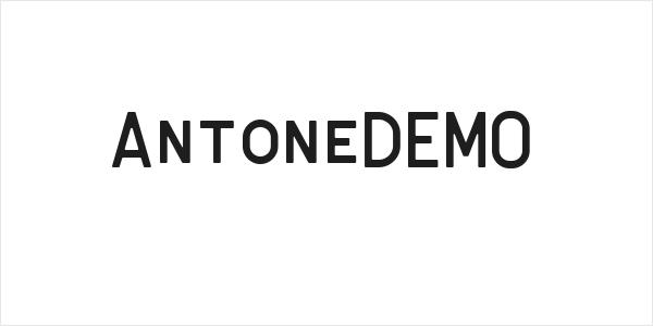 AntoneDEMO Logo