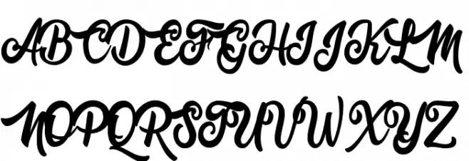 Antonine Personal Use Regular フォント 大文字
