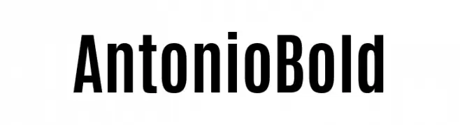 Antonio Bold  Descarca Fonturi Gratis