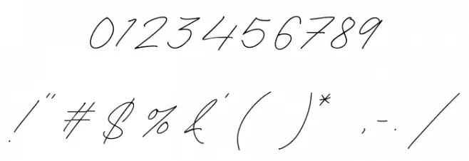 Antonio Fischer Font OTHER CHARS