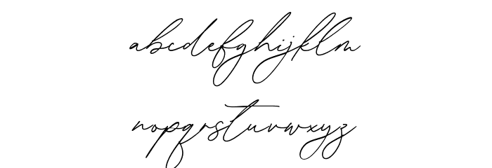 Antonio Fischer Font LOWERCASE