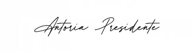 Antoria Presidente 字体