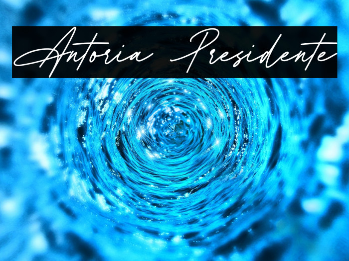 Antoria Presidente Example 2