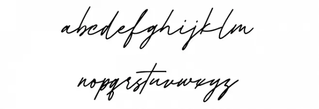 Antoria Presidente 字体 小写