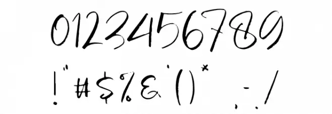 Antosan-Regular Font OTHER CHARS