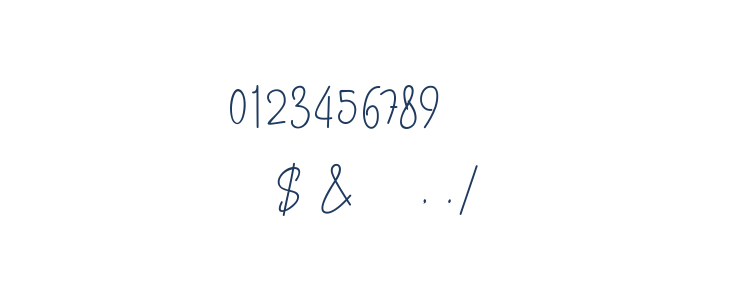 Antouk Script Personal Use Other Characters