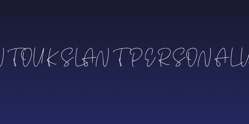 Antouk Slant Personal Use Social Header