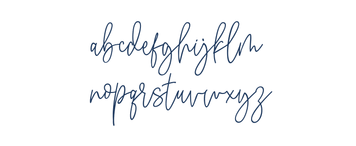 Antouk Slant Personal Use Lowercase