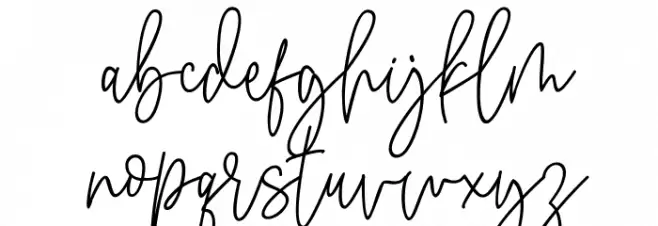 Antouk Slant Personal Use 字体 小写