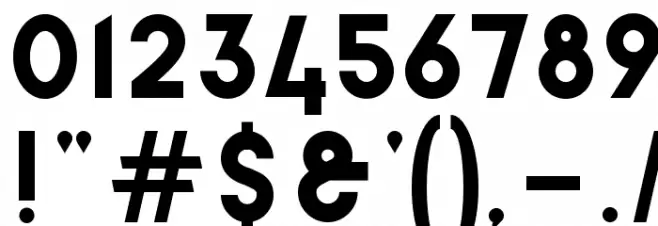 Antraste Font OTHER CHARS