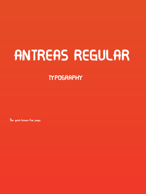 Antreas Regular Poster