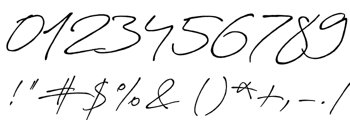 AntroVectra-Bolder Font OTHER CHARS