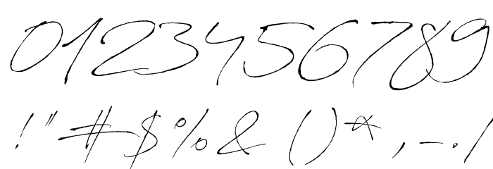 AntroVectra Font OTHER CHARS