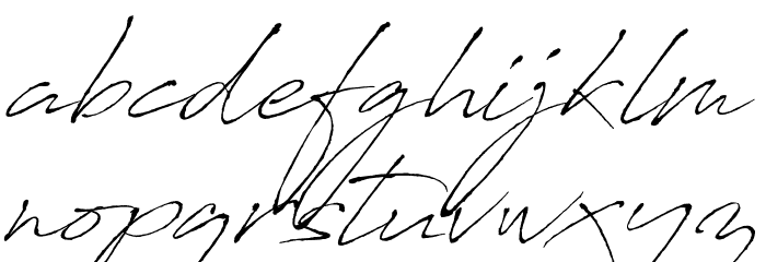 AntroVectra Font LOWERCASE