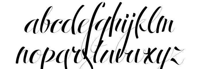 Antrokas Font LOWERCASE