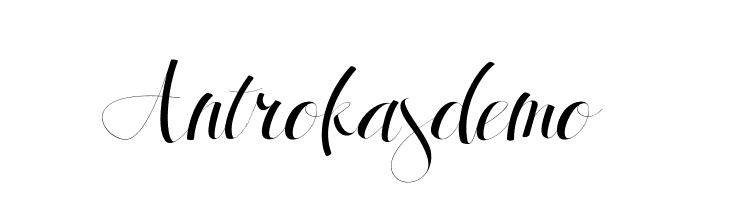 Antrokasdemo  Frei Schriftart Herunterladen